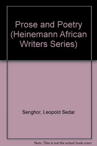 Cover for Prose and Poetry