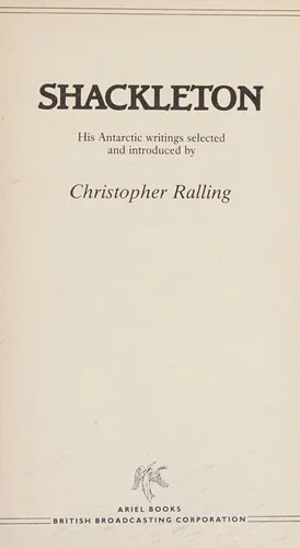 Cover for Shackleton