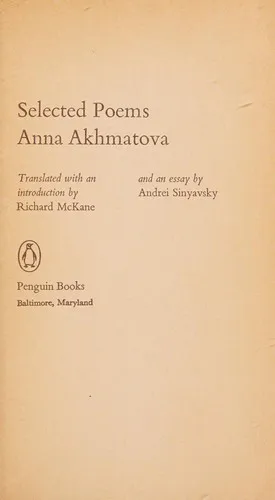 Cover for Selected Poems (Of) Anna Akhmatova