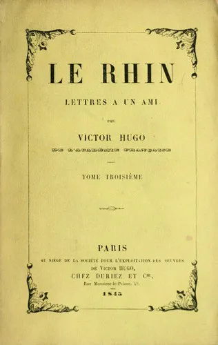 Cover for Le Rhin