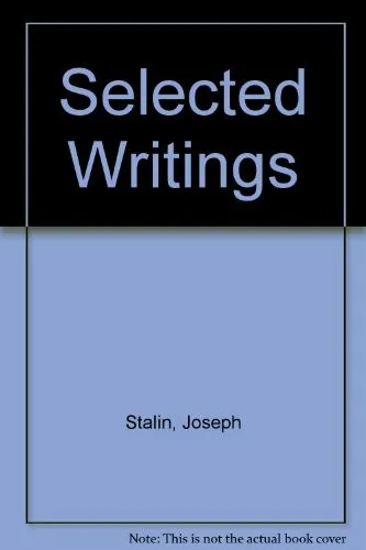 Cover for Selected Writings