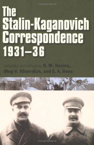 Cover for The Stalin-Kaganovich Correspondence, 1931-36
