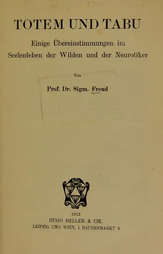 Cover for Totem Und Tabu