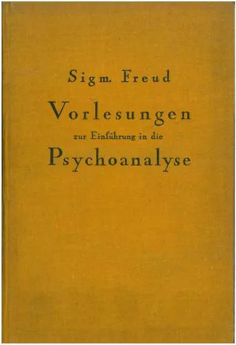 Cover for Vorlesungen Zur Einführung in Die Psychoanalyse
