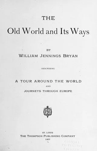 Cover for The Old World and Its Ways