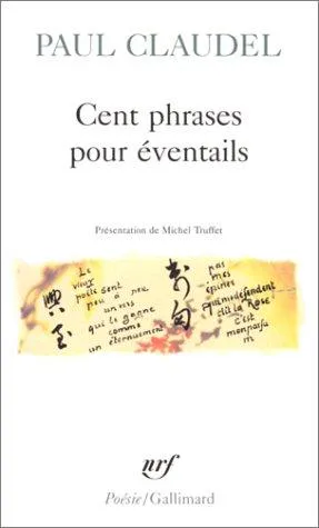 Cover for Cent Phrases Pour Eventails