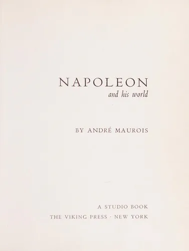 Cover for Napoleon and His World