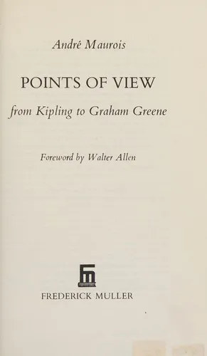 Cover for Points of View from Kipling to Graham Greene