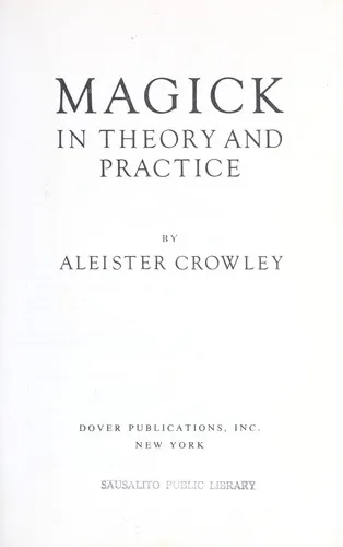 Cover for MAGICK in THEORY and PRACTICE