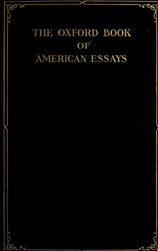 Cover for The Oxford Book of American Essays