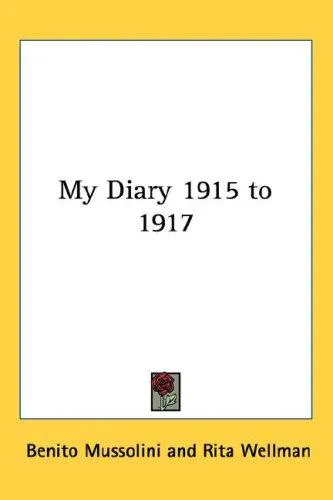 Cover for My Diary 1915 to 1917