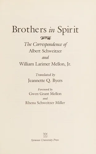 Cover for Brothers in Spirit