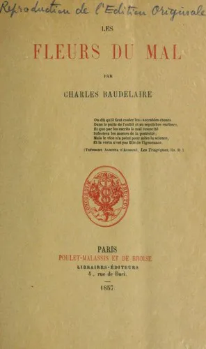 Cover for Les Fleurs Du Mal