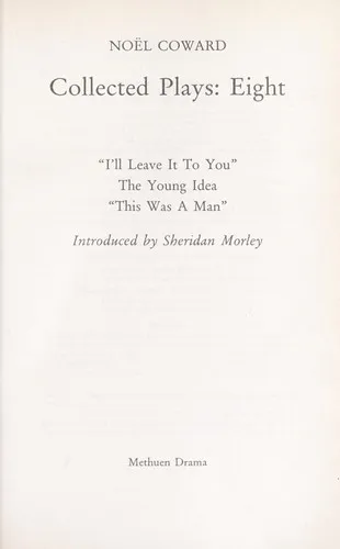 Cover for Collected Plays