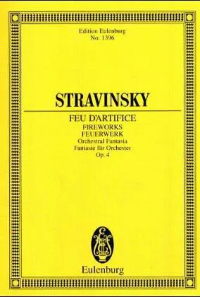 Cover for Fireworks, Op. 4