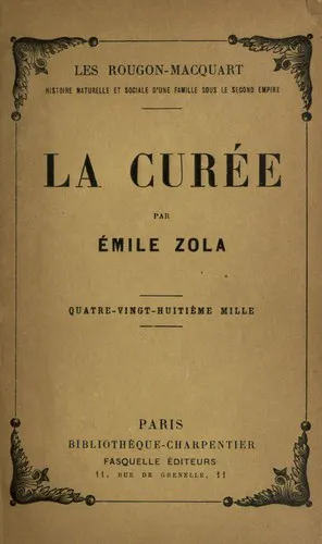 Cover for La Curée