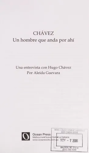 Cover for Chávez