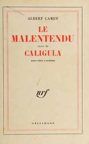 Cover for Caligula, Suivi De Le Malentendu