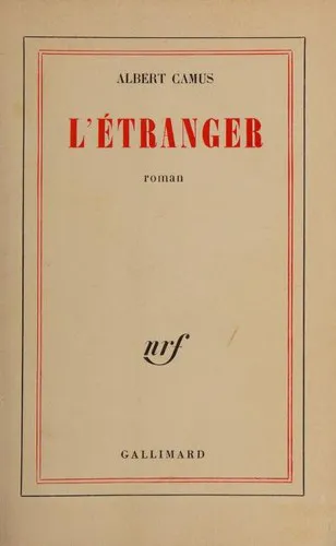 Cover for L’étranger