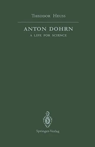 Cover for Anton Dohrn