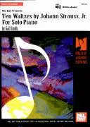Cover for Creative Keyboard Presents Ten Waltzes by Johann Strauss, Jr