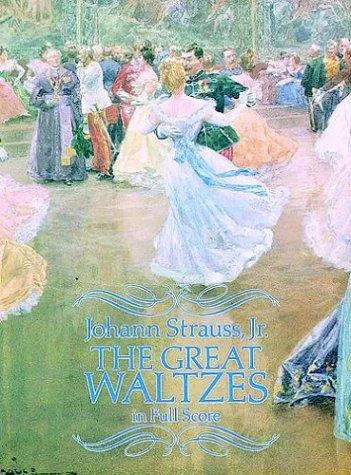Cover for The Great Waltzes in Full Score