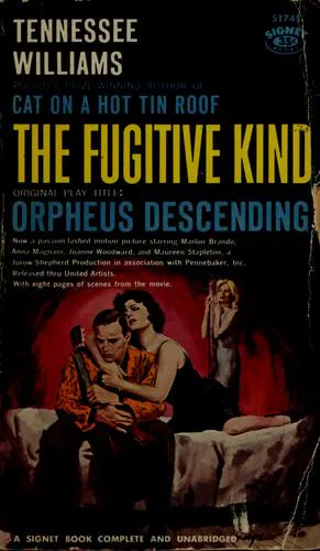 Cover for Orpheus Descending