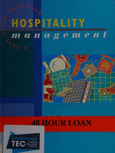 Cover for Hospitality Management