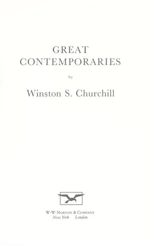 Cover for Great Contemporaries