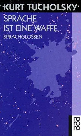 Cover for Sprache Ist Eine Waffe