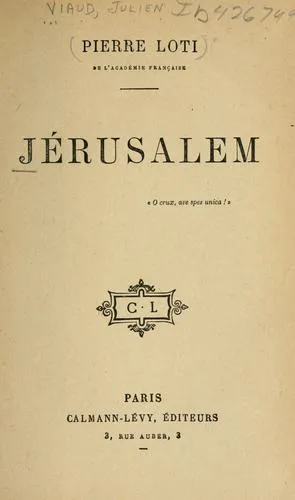 Cover for Jérusalem