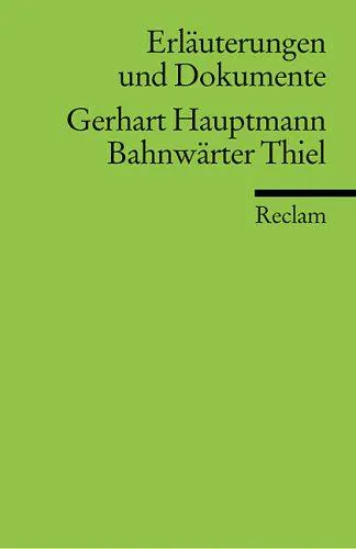 Cover for Bahnwarter Thiel (Erlauterungen Und Dokumente)