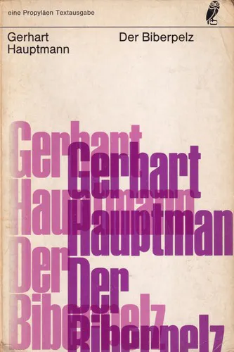 Cover for Der Biberpelz