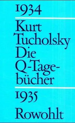 Cover for Die Q-Tagebücher, 1934-1935