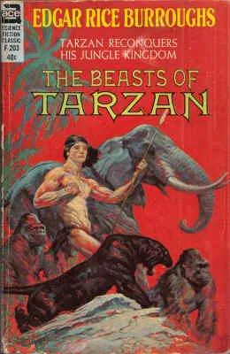 Cover for The Beasts of Tarzan (Classic Ace SF, F-203)