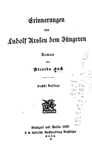 Cover for Erinnerungen Von Ludolf Ursleu Dem Jüngeren