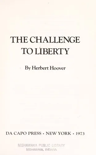 Cover for The Challenge to Liberty