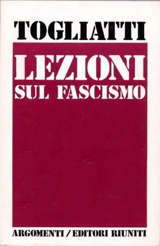 Cover for Lezioni Sul Fascismo