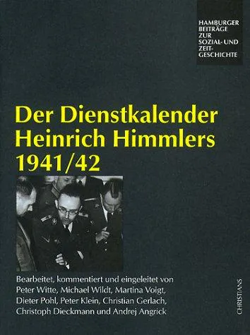 Cover for Der Dienstkalender Heinrich Himmlers 1941/42