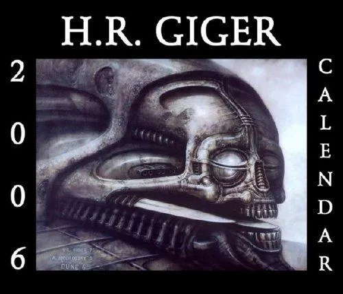 Cover for H. R. Giger 2006 Calendar