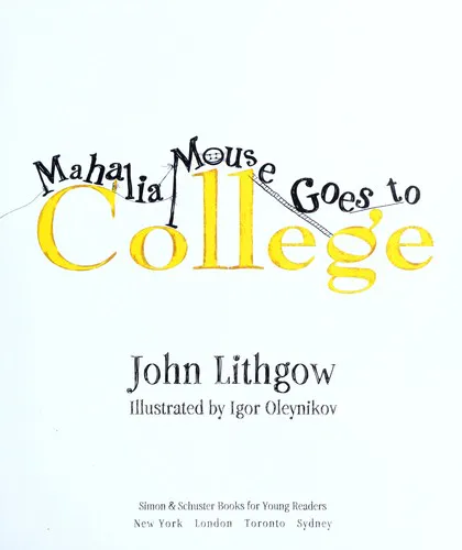 Cover for The Tale of Mahalia Mouse