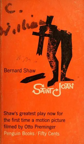 Cover for Saint Joan