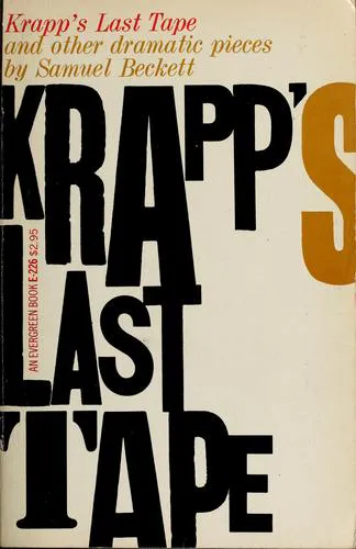 Cover for Krapp's Last Tape, and Other Dramatic Pieces