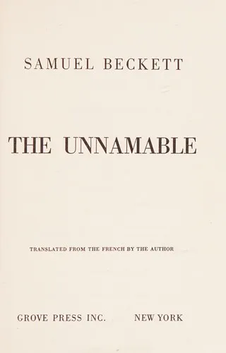 Cover for Innommable