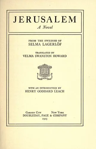 Cover for Jerusalem