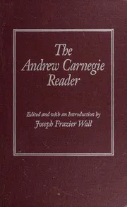 Cover for The Andrew Carnegie Reader