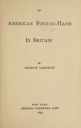 Cover for An American Four-in-hand in Britain
