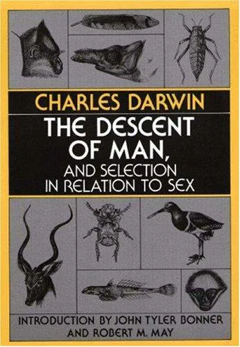 Cover for The Descent of Man, and Selection in Relation to Sex
