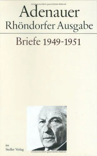 Cover for Briefe, 1949-1951