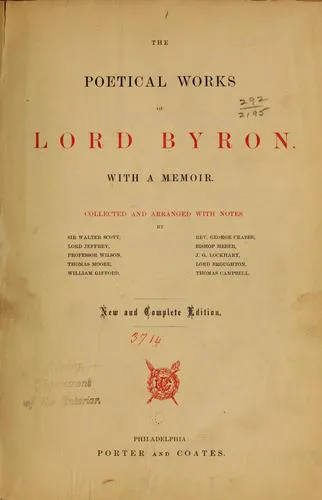 Cover for The Poetical Works of Lord Byron